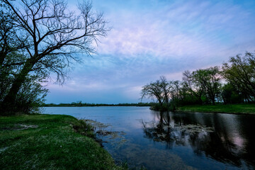 Sunset at St. Malo Provincial Park
