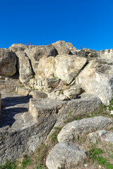 Ruins of Ancient thracian city of Perperikon, Bulgaria