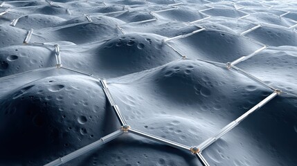 Data Network Technology: Abstract Connection Texture Background