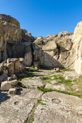 Ruins of Ancient thracian city of Perperikon, Bulgaria