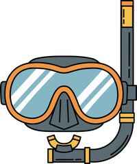 Diving Mask and Snorkel Gear