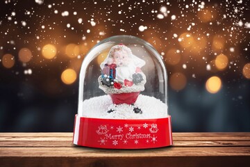 Snow Globe, Christmas Magic Ball with Santa clause