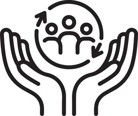 Customer Retention banner web icon vector illustration concept for business with icon 
