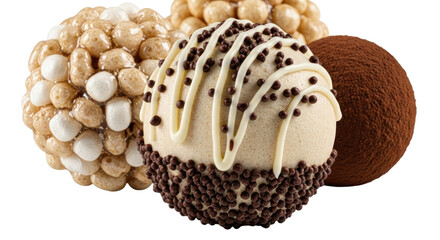 Assorted Gourmet Chocolate and Cookie Desserts.