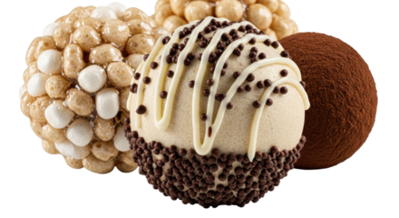 Assorted Gourmet Chocolate and Cookie Desserts.