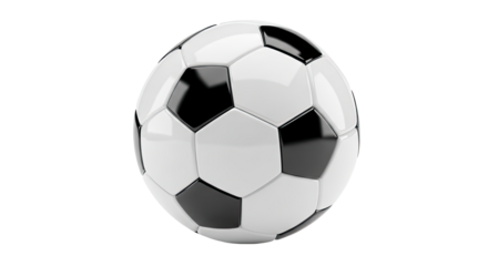 Classic Black and White Soccer Ball for Sports and Recreation 1.
