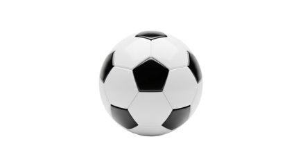 Classic Black and White Soccer Ball for Sports and Recreation 4.