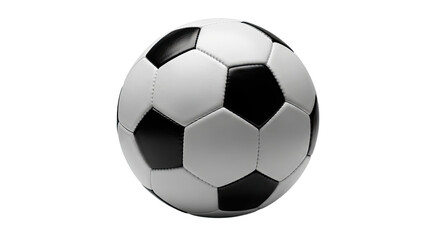 Fototapeta premium Classic Black and White Soccer Ball for Sports and Recreation 10.