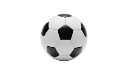 Classic Black and White Soccer Ball for Sports and Recreation 9.