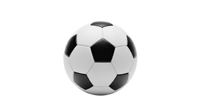 Classic Black and White Soccer Ball for Sports and Recreation 9.