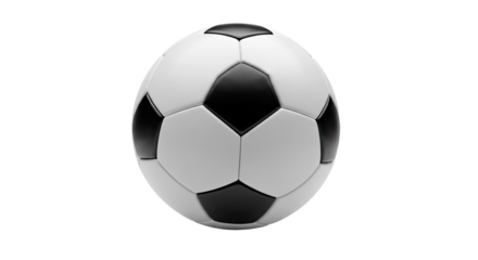 Classic Black and White Soccer Ball for Sports and Recreation 12.
