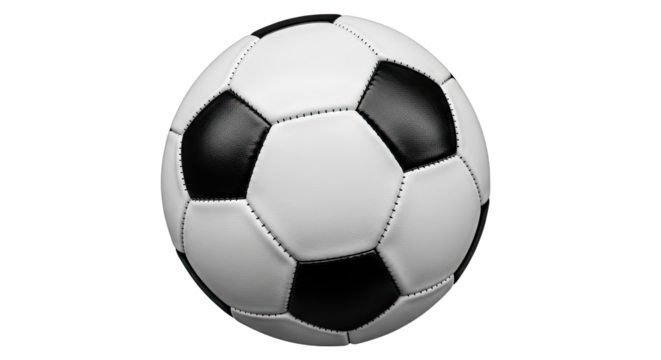 Classic Black and White Soccer Ball for Sports and Recreation 14.