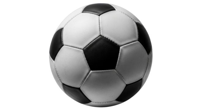 Classic Black and White Soccer Ball for Sports and Recreation 16.