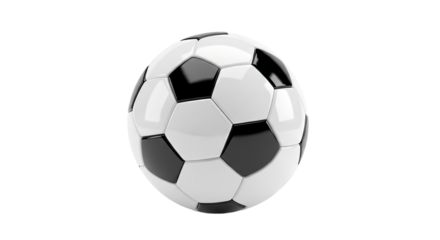 Classic Black and White Soccer Ball for Sports and Recreation 19.