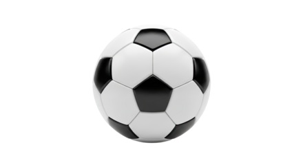 Classic Black and White Soccer Ball for Sports and Recreation 23.