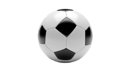 Classic Black and White Soccer Ball for Sports and Recreation 24.