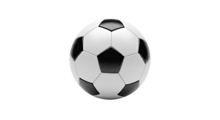 Classic Black and White Soccer Ball for Sports and Recreation 27.