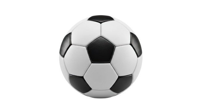 Classic Black and White Soccer Ball for Sports and Recreation 26.