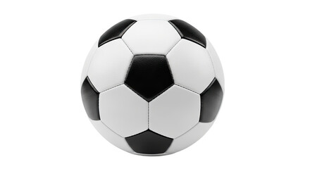 Fototapeta premium Classic Black and White Soccer Ball for Sports and Recreation 31.