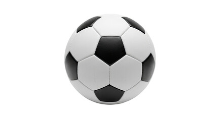 Fototapeta premium Classic Black and White Soccer Ball.