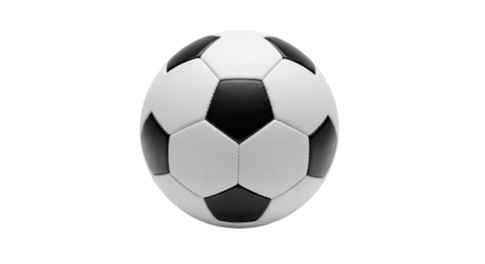 Classic Black and White Soccer Ball.
