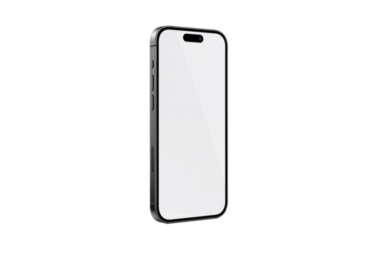 Device showcase imaging, Elegant mobile phone display emphasizing hardware features with sophisticated lighting