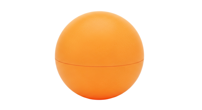 Orange Basketball Ball on White Background.