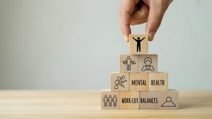 "Promoting Mental Health and Work-Life Balance: Building a Strong Foundation for Employee Wellbeing and Personal Growth"