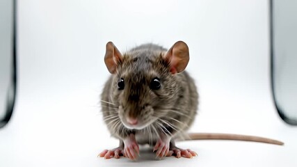 Rats, mice, and tables are showcased in this close up high definition video highlighting the quiet determination and resourcefulness of young rodents perfect for capturing the concept of.