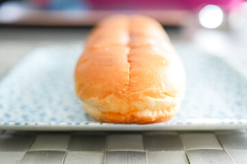 まるごとコッペパンのふわふわ食感とやさしい甘さ