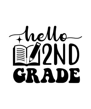hello 2nd grade svg