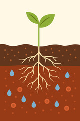 Soil and Plant Root Growth