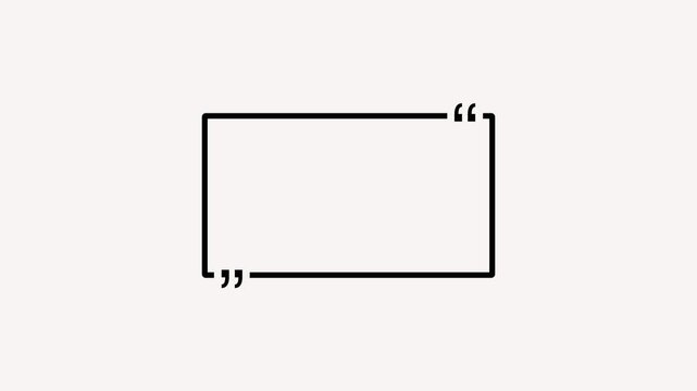 Black Rectangular Frame With Gaps On Light Pink Background abstract border