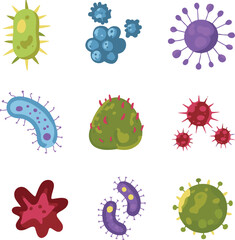 set of bacteria