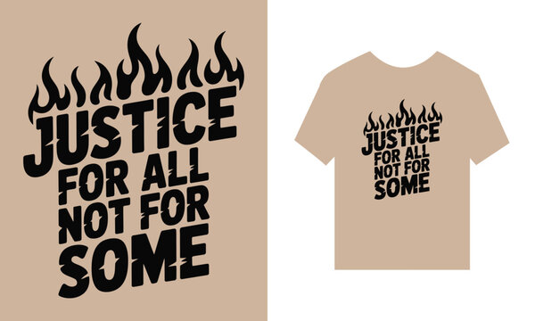 Naklejki t shirt design concept , typography, slogan, social justice, equality, fairness, rights
