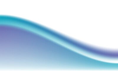 Abstract blue and purple wave on transparent background png