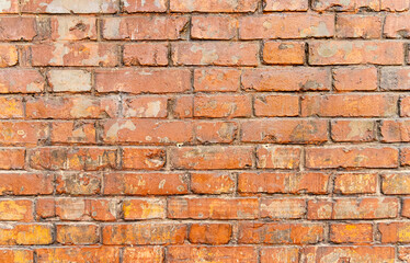 red brick wall texture background