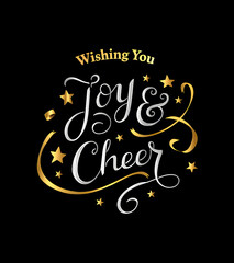 Wishing You Joy and Cheer, Festive Holiday Message