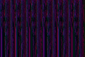 Digital Malfunction Texture Featuring Vertical Signal Collapse