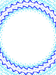 abstract blue background with circles