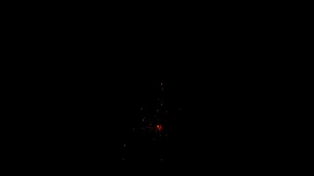 Different types of firecrackers are being burned during Diwali