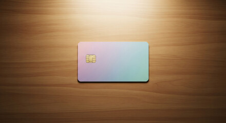 Modern credit card with chip and contactless technology showcasing secure banking, electronic payment, transaction security, financial services, and innovative digital payment methods