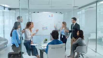 Business meeting in modern office - Powered by Adobe