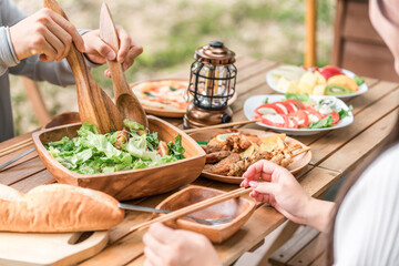 Party food (home parties, balcony camping, glamping)
