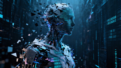 Science Fiction AI Digital Human