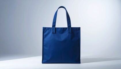 Elegant Navy Blue Tote Bag Sustainable & Reusable for Everyday Essentials
