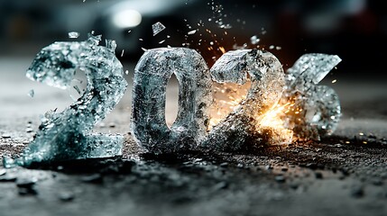 Icy 2026: A year frozen in time, with a hint of warmth emerging.