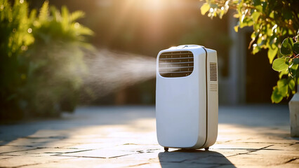  Portable Outdoor Air Cooler | Compact Evaporative Cooler for Patios | Summer Cooling Solution for Gardens