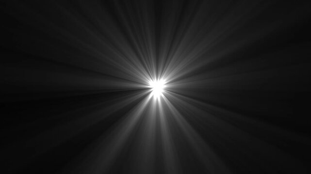 radiant cinematic light burst background created with fractal and cc light rays.