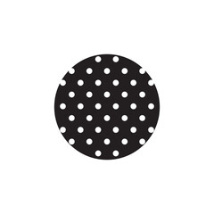 Polka Dot Pattern Circle